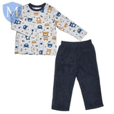 Baby Boys Cord Trouser Set - Teddy (04JTC9270) (Baby Boys Fashionwear) Mansuri